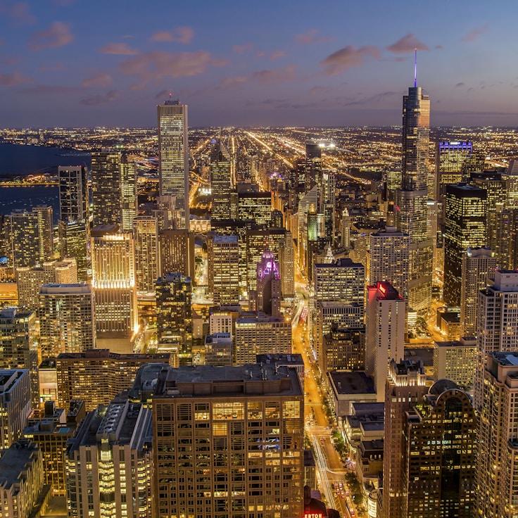 Sunset outdoors in Canada